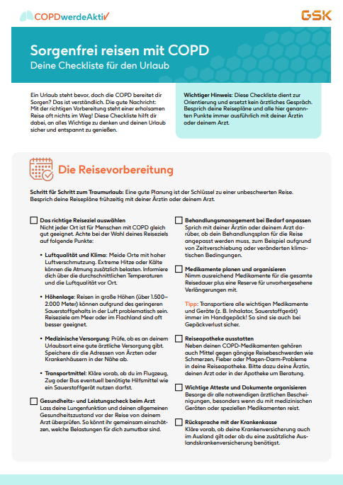 Vorschaubild Reisecheckliste