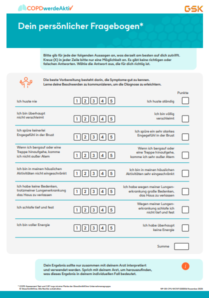 Symptom-Fragebogen (CAT)